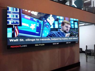 Κίνα Ο τοίχος τοποθετεί την επίδειξη 4K LCD ξυλεπένδυσε τον αρχικό τηλεοπτικό τοίχο LG προς πώληση