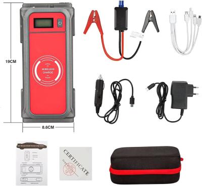 China Smart 20000 Amp 12v 24v Jump Starter Electronic With Lithium Battery for sale