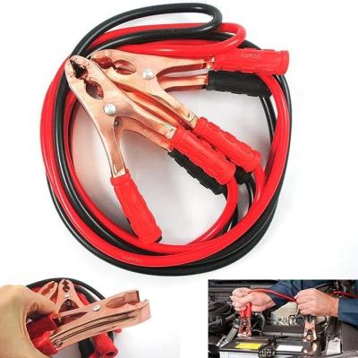 China PVC / Rubber Car Jump Starter Cables Clamps Heavy Duty With Alligator Wire for sale