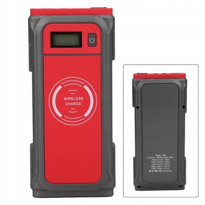 China Wireless Power Pack Car Jump Starter Rechargeable 16800mAh / 74WH for sale