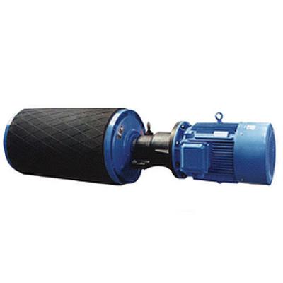 China Rhombic Rubber Lagging External Motor Drive Conveyor Drive Pulley for sale