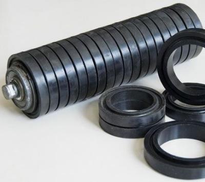 China AS Standard Conveyor Roller Rubber Ring for sale