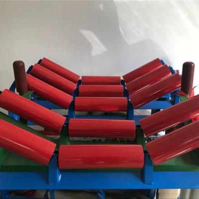 China Rust Red Wear Resistant DT II Conveyor Roller for sale
