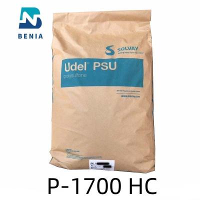 China Solvay PSU Polysulfone Resin Udel P-1700 HC High Clear For Food Application for sale