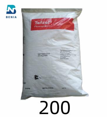 China Dupont Tefzel 200 Fluoropolímero Plástico ETFE Resina virgen Pellet en polvo en venta