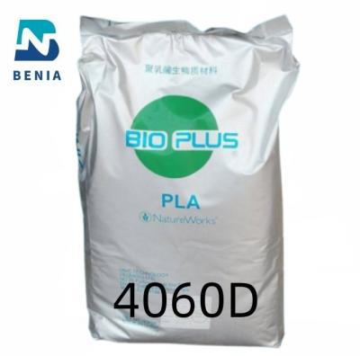 China NatureWork PLA Ingeo 4060D Resin Polylactic Acid Biobased COA Certificated for sale