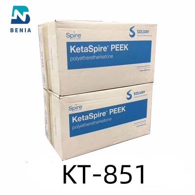 China Solvay PEEK KetaSpire KT-851 PolyEtherEtherKetone Low Flow Depth-Filtered Grade Resin Polymer All Color for sale