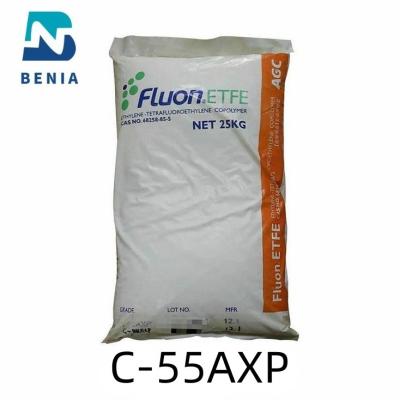 China AGC Fluon ETFE C-55AXP Fluoropolymers ETFE Virgin Pellet Powder IN STOCK All Color for sale