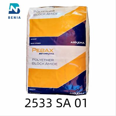 China Arkema Pebax 2533 thermoplastisches Elastomer-medizinische Anwendungs-Jungfrau SA 01 alle Farbe beizen zu verkaufen