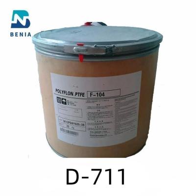 Chine DAIKIN PTFE POLYFLON D-711 Polytetrafluoroéthylène PTFE poudre de granulés vierges en stock Toutes les couleurs à vendre