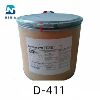 China DAIKIN PTFE POLYFLON D-411 Polytetrafluoroethylene PTFE Virgin Pellet Powder IN STOCK All Color for sale