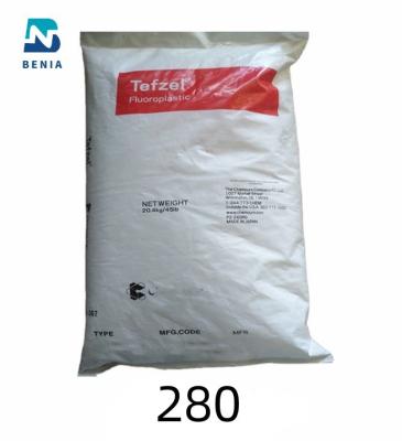 China Dupont Tefzel 280 Polímero fluoroplástico de plástico ETFE Pellet de resina virgen en polvo en venta