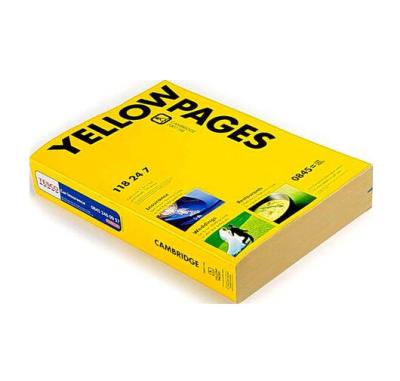 China yellow page book printing, cheap printing yellow page books, high quality yellow page book printing for sale