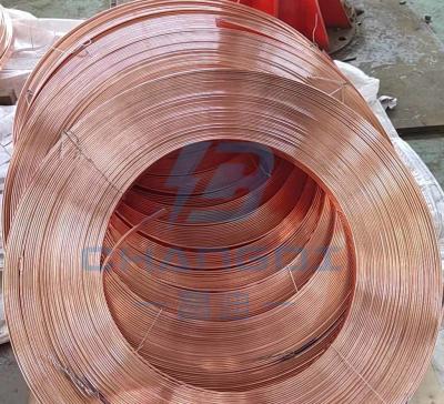 China Barra de acero plana de acero revestida de cobre del alambre de la antena en venta