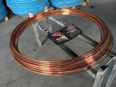 Chine Le fil plaqué de Cu a recuit le fil d'acier couvert de cuivre à vendre