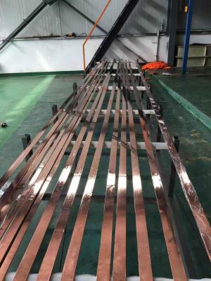 China Plano revestido revestido de la hoja de acero del cobre de placa del metal en venta