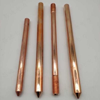 China 3 4 X 10 Copper Ground Rod System Chemical Earthing Rod for sale