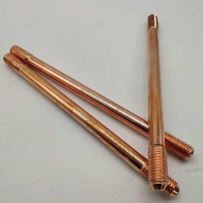 China 3 4 X 10 Copper Clad Ground Rod Lightning Protection for sale