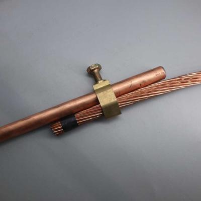 China Earth Copper Grounding Rod 3 4 5/8