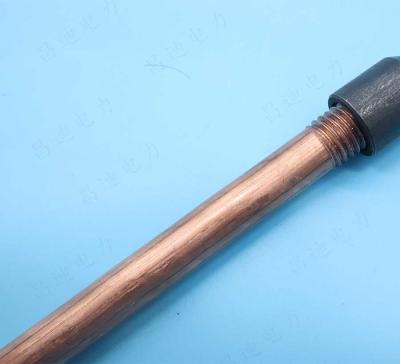 China 5 8 galvanisierten Grund-Rod Welding Threaded With Drillings-Kopf zu verkaufen