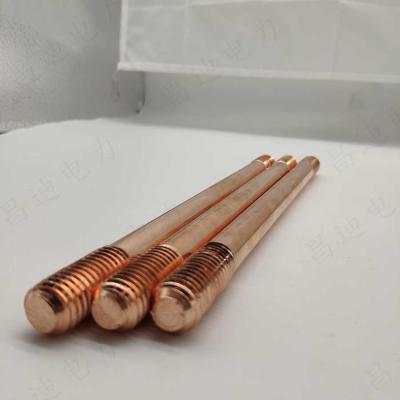 China Lightning Metal Galvanised Earth Stake Rod Ground 1m for sale
