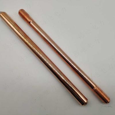 China 21mm 19mm Earth Rod For Generator Spike Lightning Protection System for sale