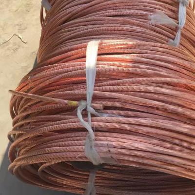 China Estañado trenzado revista el fabricante revestido del alambre con cobre de acero en venta