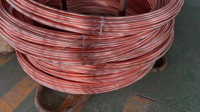 China Carrete revestido del alambre de acero los 50m del cobre de CPW en venta