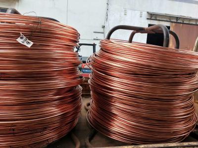 China Fios de aço revestidos de cobre de alta aderência com máquina de galvanização contínua à venda