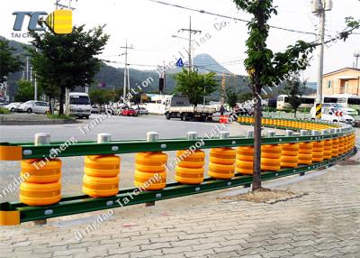 China Metal Highway Roller Barrier Road Protection Barriers For Curved Tunnel for sale