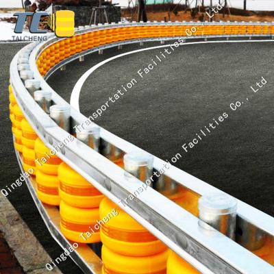 China EVA Q345 Material Highway Rotating Guardrail On Dangerous Road Sections for sale