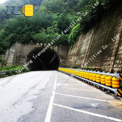 China New Rotating Guardrail highway Rotating Guardrail And Pu Foam Roller Guardrail for sale