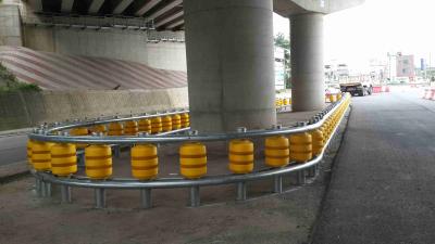 China Highways Guardrail Roll Forming Machine with Large Roller Size Diameter 245/350 Mm for sale
