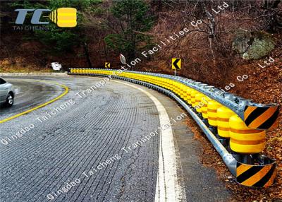 China Highway Safety Roller Barrier Anti Rusting EVA PU Polyurethane Material for sale