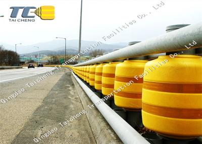 China Anti Crash Rolling Safety Road Barrier For Highway / Roadway Star Production for sale