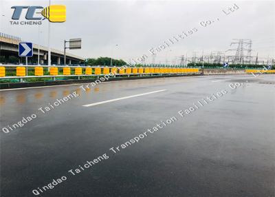 China Highway Roller Safety Road Barriers Flame Plating Galvanized Surface Rustproof for sale