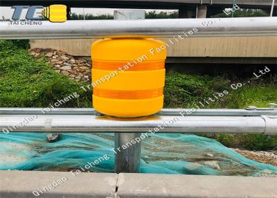 China High Intensity Safety Roller Barrier Roadside Guardrail For Accident Prone Roads for sale