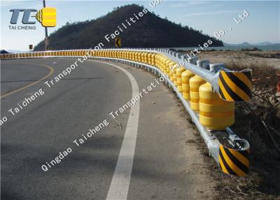 China Protect Accident Car Roller Crash Barrier Hot Dip Galvanized Stainless Steel Beam for sale