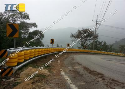 China Low Friction Rolling Barrier System Roller Guard Rail High Tempreture Resistance for sale