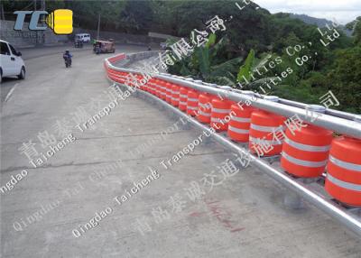 China Red Color Safety Roller Barrier System Tunnel Opening For Bucket / Accident Car for sale