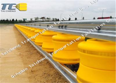 China Orange Polyurethane Roller Safety Barrier Anti Collision for sale