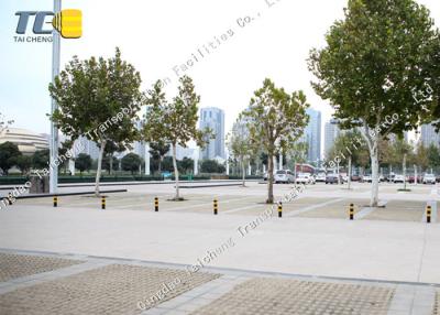 China Cargos telescópicos da segurança dos postes de amarração fixos exteriores do estacionamento para entradas de automóveis à venda