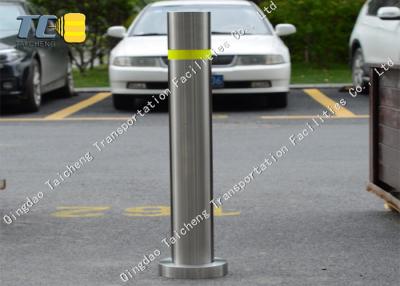 China Cast Iron Steel Fixed Post Removable Traffic Bollards Anti Rust Sliver for sale