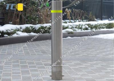 China Outdoor Removable Security Bollard Fold Down Parking Bollards Eco Friendly for sale