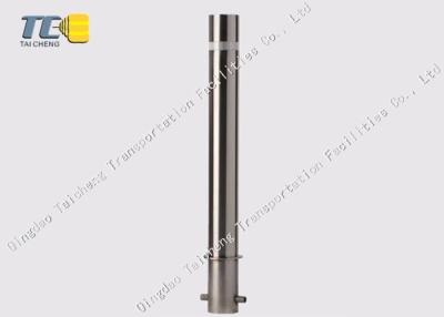 China Carbon Steel Removable Security Bollard Traffic Steel Post Surface Mount for sale