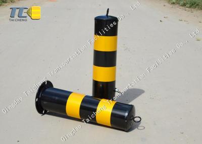 China Surface Mounted Removable Bollards Reflective Flexible 114mm Diameter for sale