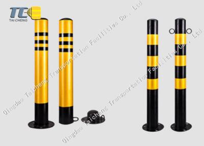 China Anti Crash Removable Security Bollard Powder Coated Finish Vehicle Access Control for sale