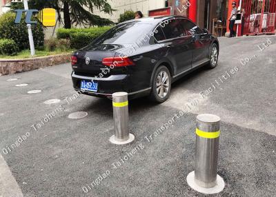 China Automatic Telescopic Security Post , Stainless Steel Removable Bollards for sale