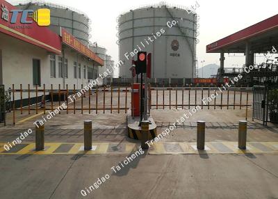 China Stainless Steel Automatic Driveway Bollards , Electric Rising Bollards for sale