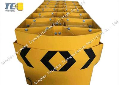 China Road Traffic Safety Crash Cushion Attenuator , Durable Redirective Attenuator for sale